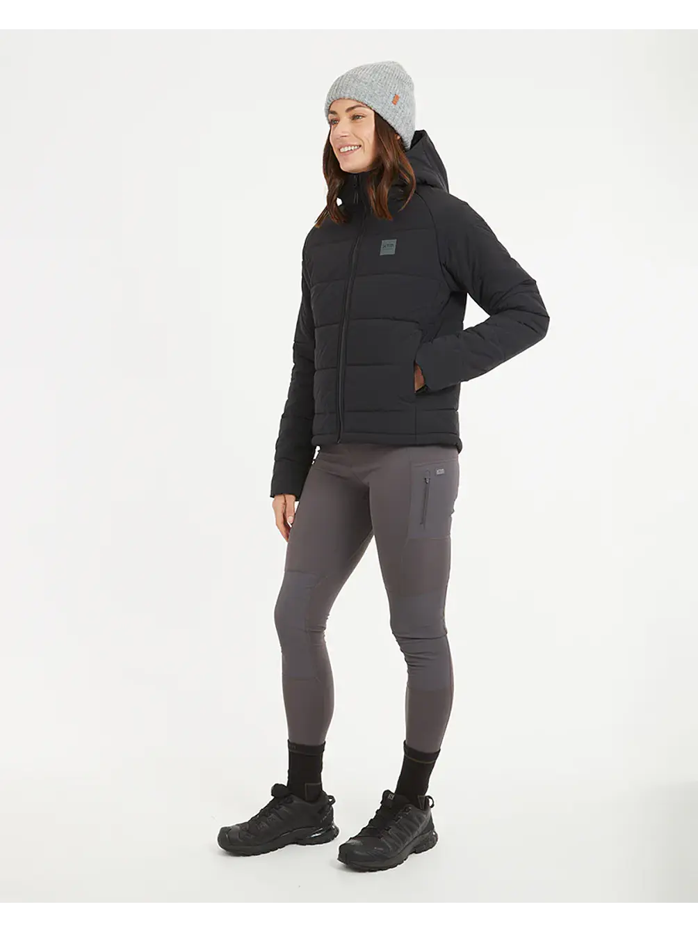 Chaqueta Mujer WOOLXLOFT Insulated Puffer Black XTM 11