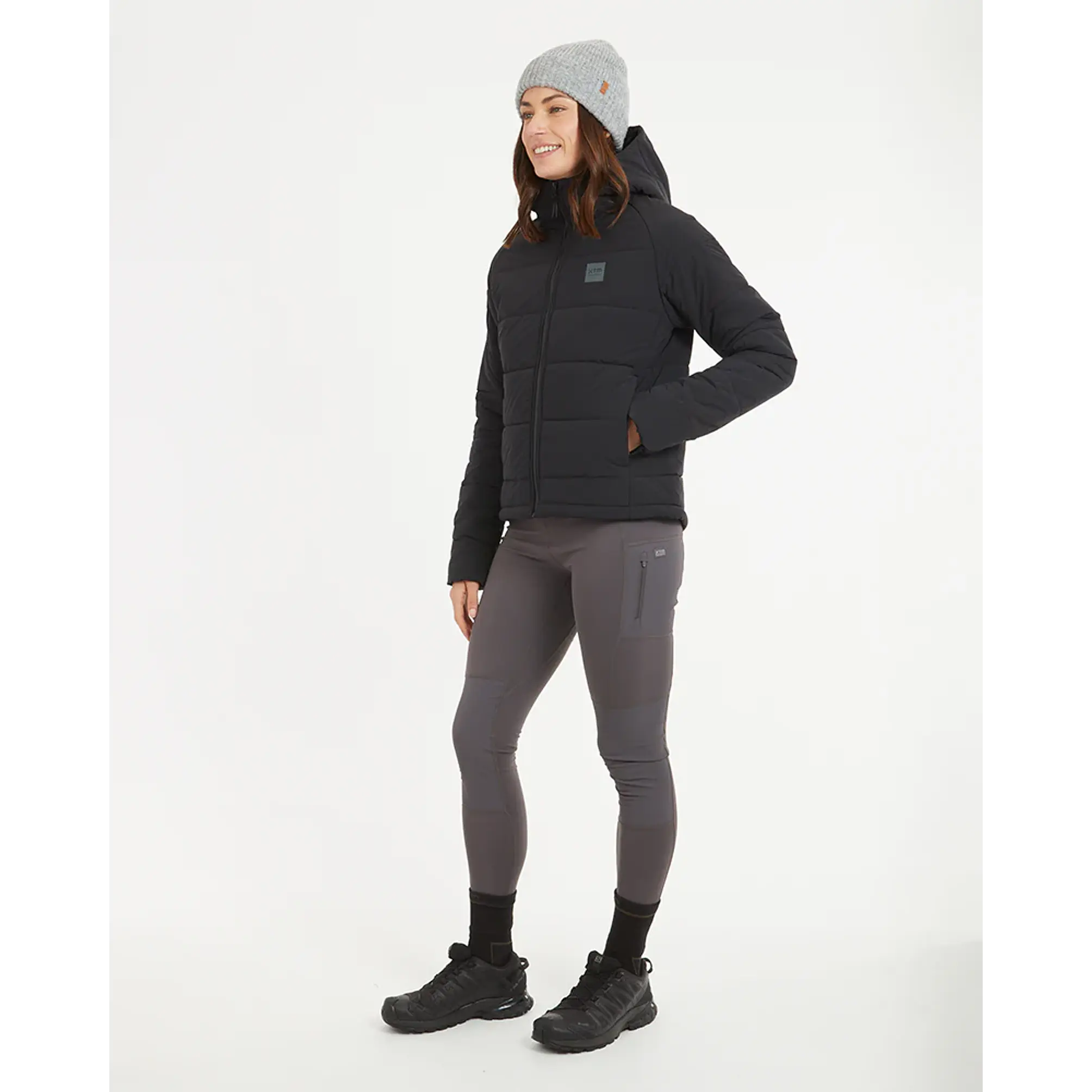 Chaqueta Mujer WOOLXLOFT Insulated Puffer Black XTM 11