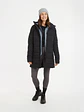 Abrigo Largo Mujer WOOLXLOFT Insulated Puffer Coat Black XTM - Miniatura 3
