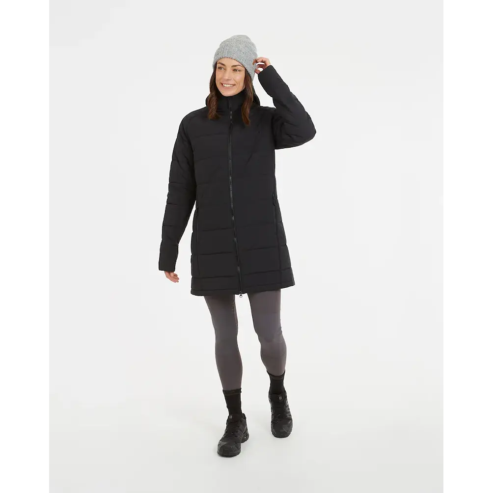 Abrigo Largo Mujer WOOLXLOFT Insulated Puffer Coat Black XTM 8