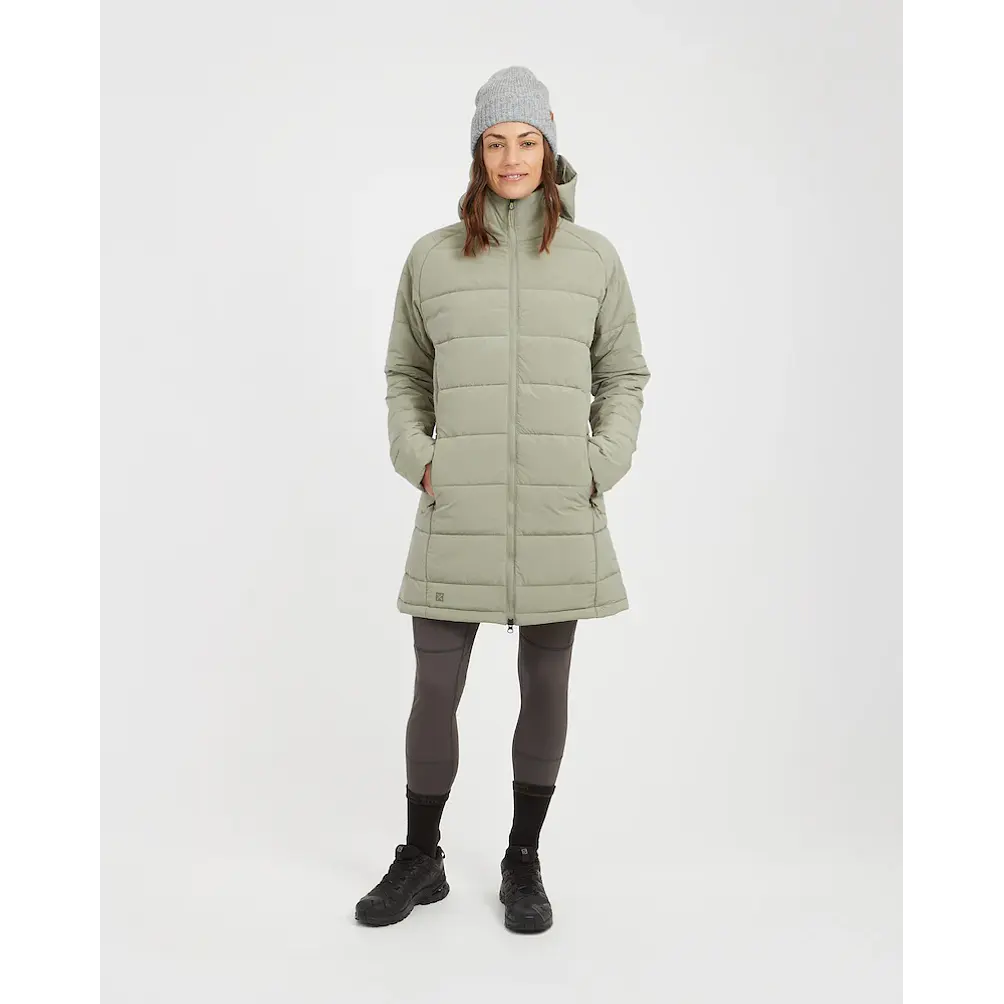 Abrigo Largo Mujer WOOLXLOFT Insulated Puffer Coat LKK XTM 1