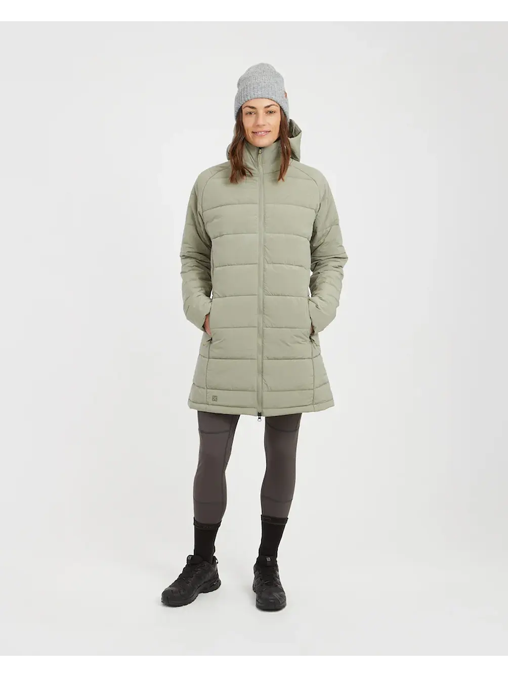 Abrigo Largo Mujer WOOLXLOFT Insulated Puffer Coat LKK XTM 1