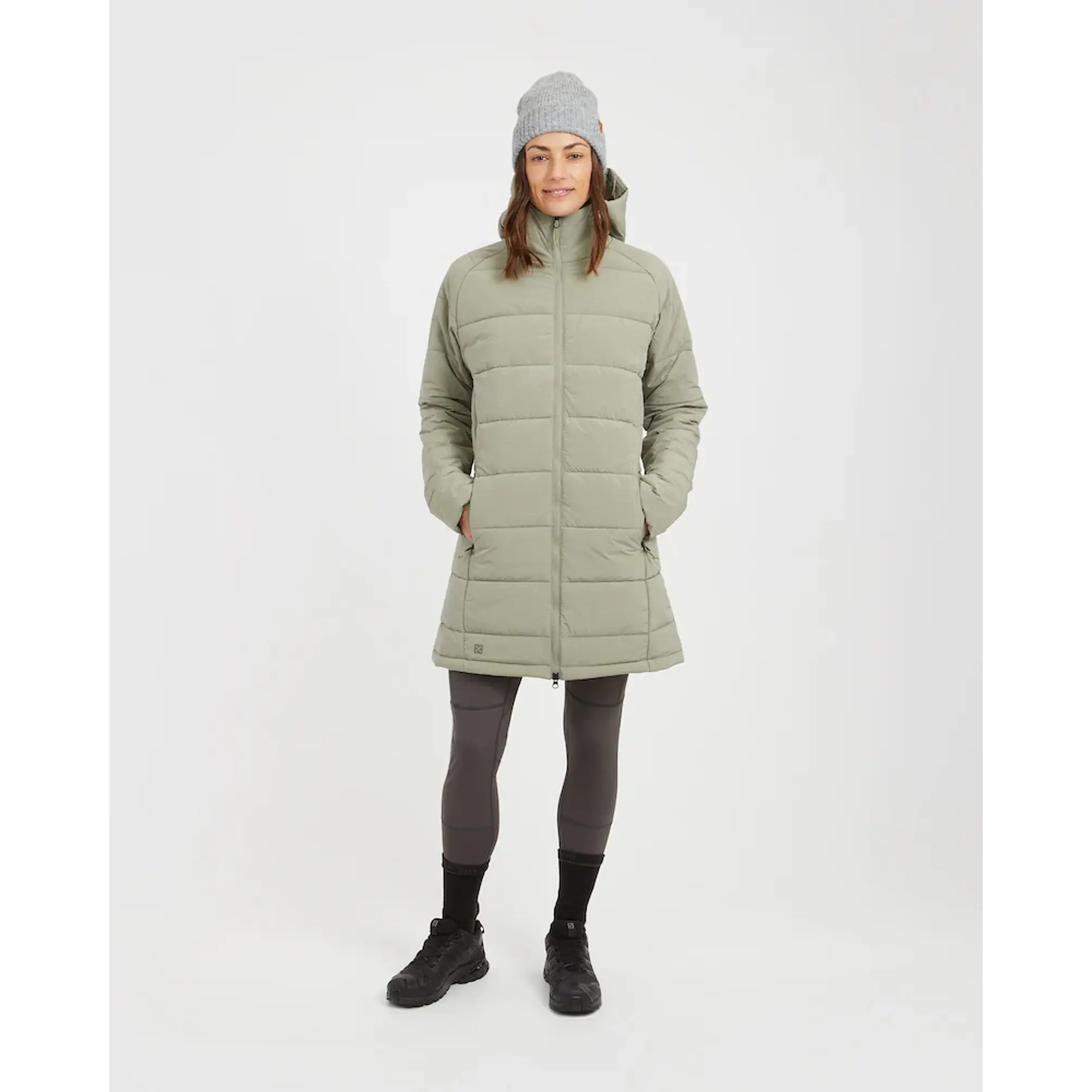 Abrigo Largo Mujer WOOLXLOFT Insulated Puffer Coat LKK XTM 1