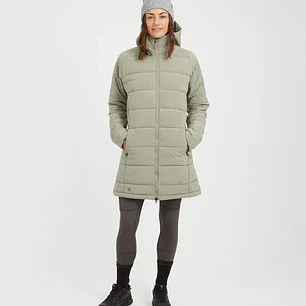 Abrigo Largo Mujer WOOLXLOFT Insulated Puffer Coat LKK XTM