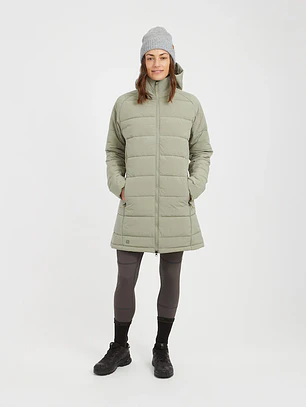 Abrigo Largo Mujer WOOLXLOFT Insulated Puffer Coat LKK XTM