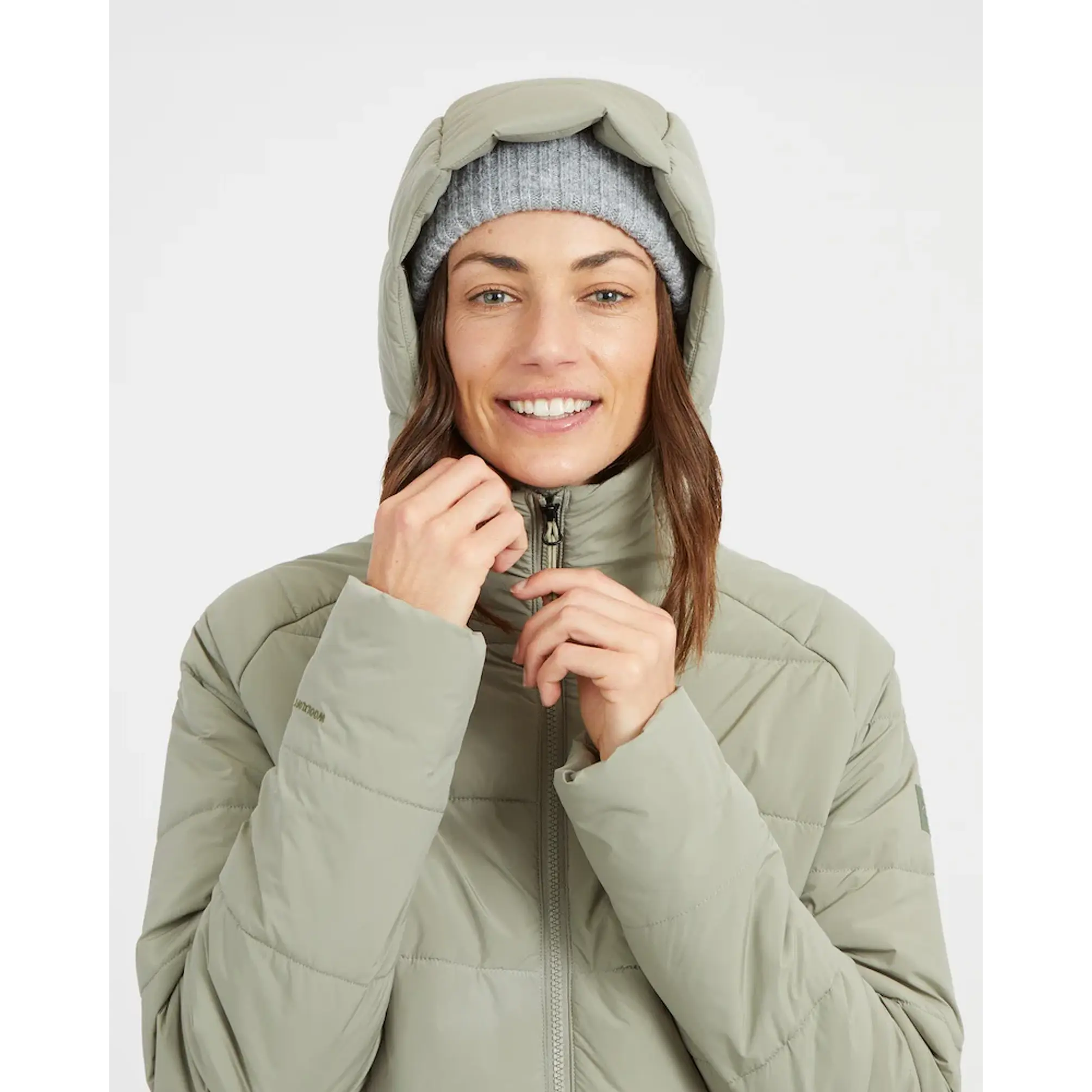 Abrigo Largo Mujer WOOLXLOFT Insulated Puffer Coat LKK XTM 5