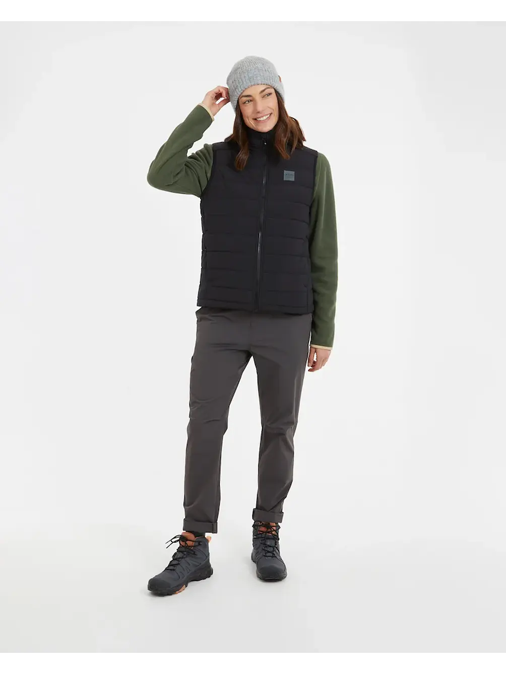 Chaleco Mujer WOOLXLOFT Insulated Puffer Vest Black XTM 1