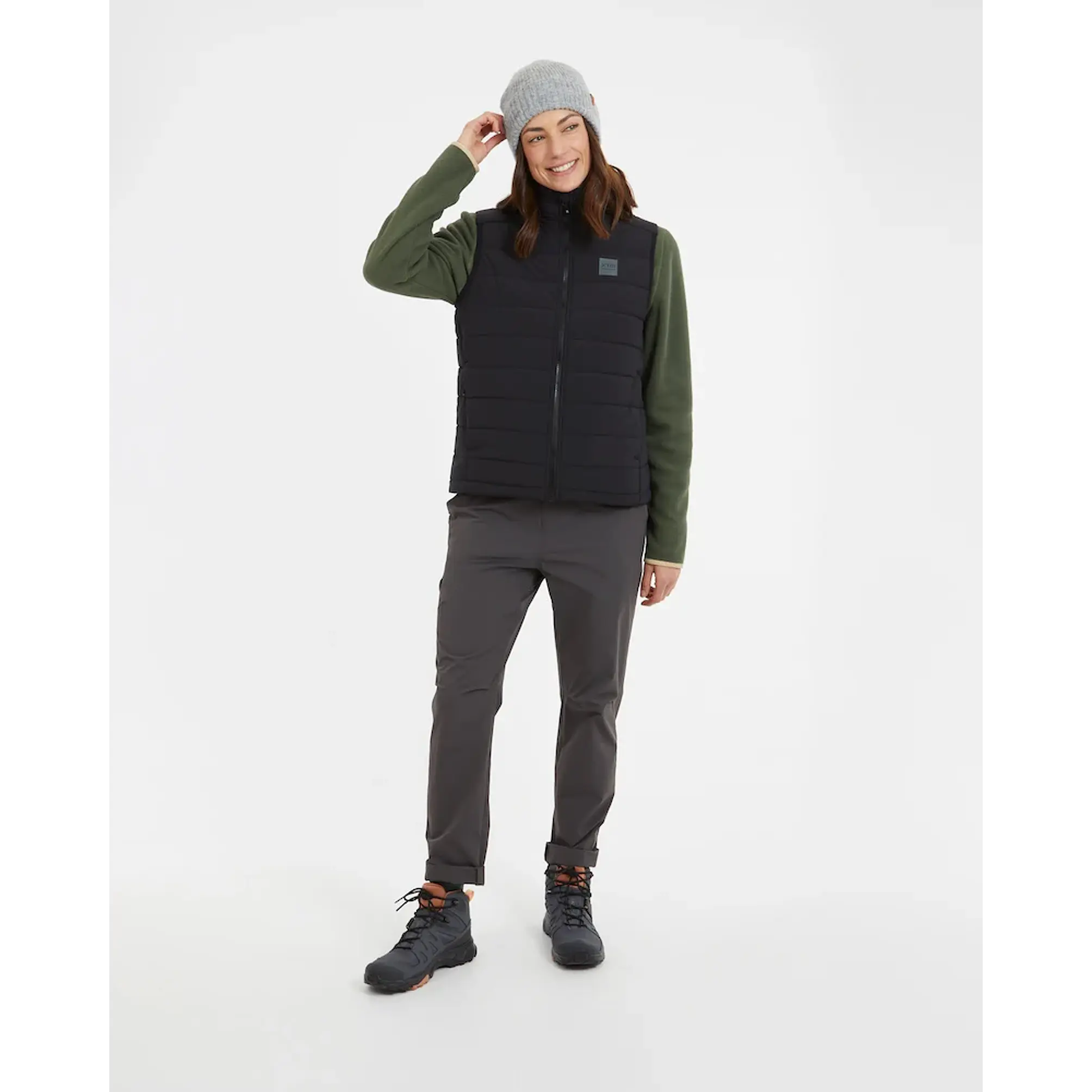 Chaleco Mujer WOOLXLOFT Insulated Puffer Vest Black XTM 1