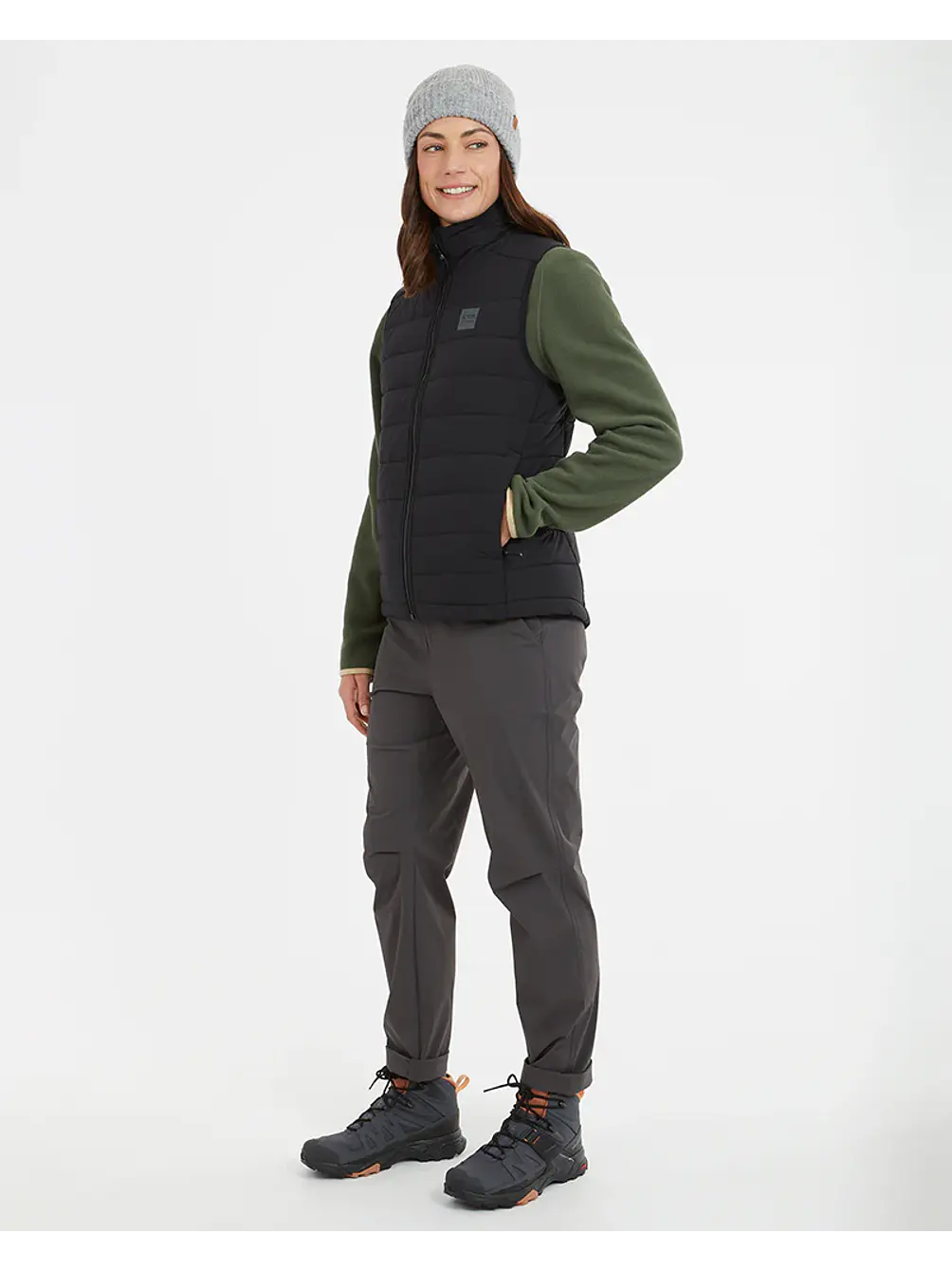 Chaleco Mujer WOOLXLOFT Insulated Puffer Vest Black XTM 5