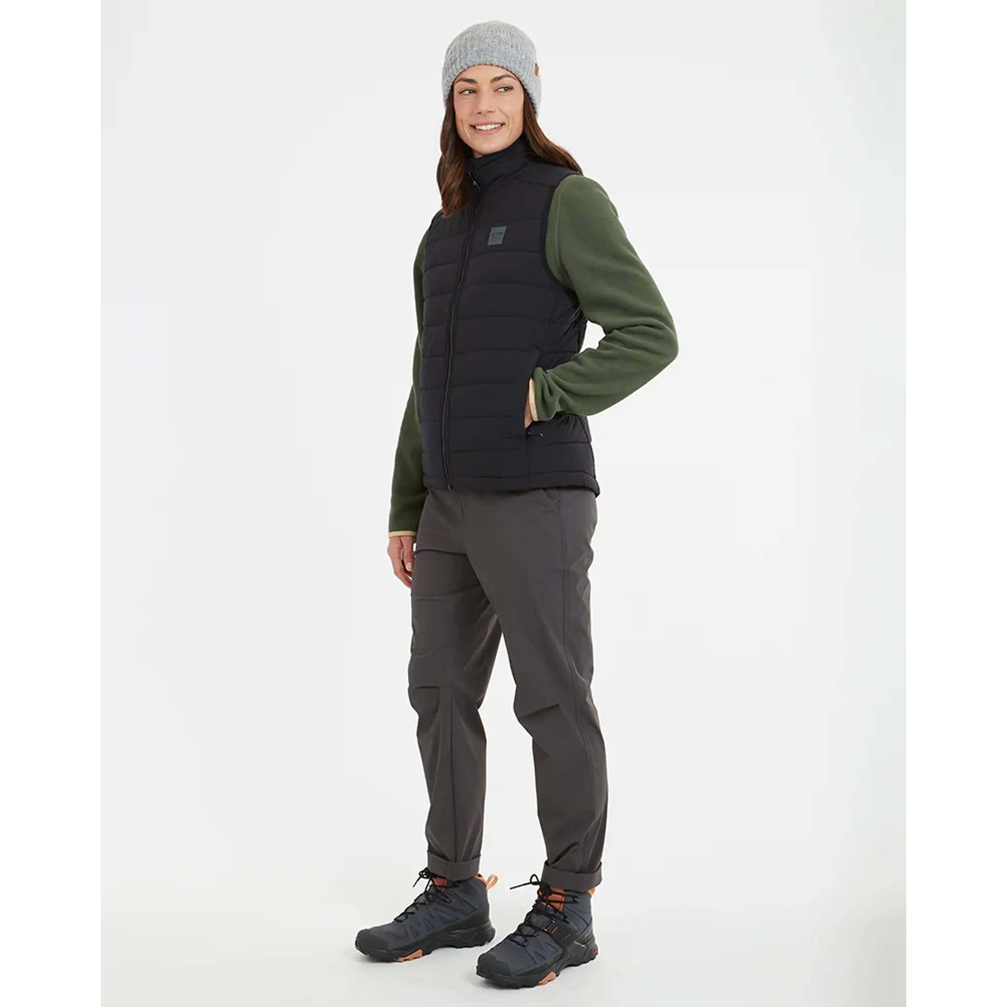 Chaleco Mujer WOOLXLOFT Insulated Puffer Vest Black XTM 5