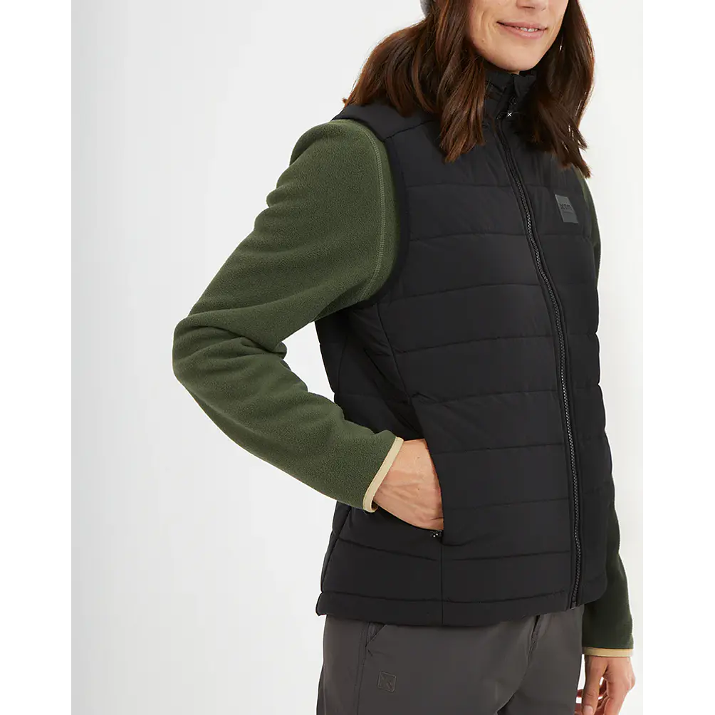 Chaleco Mujer WOOLXLOFT Insulated Puffer Vest Black XTM 6
