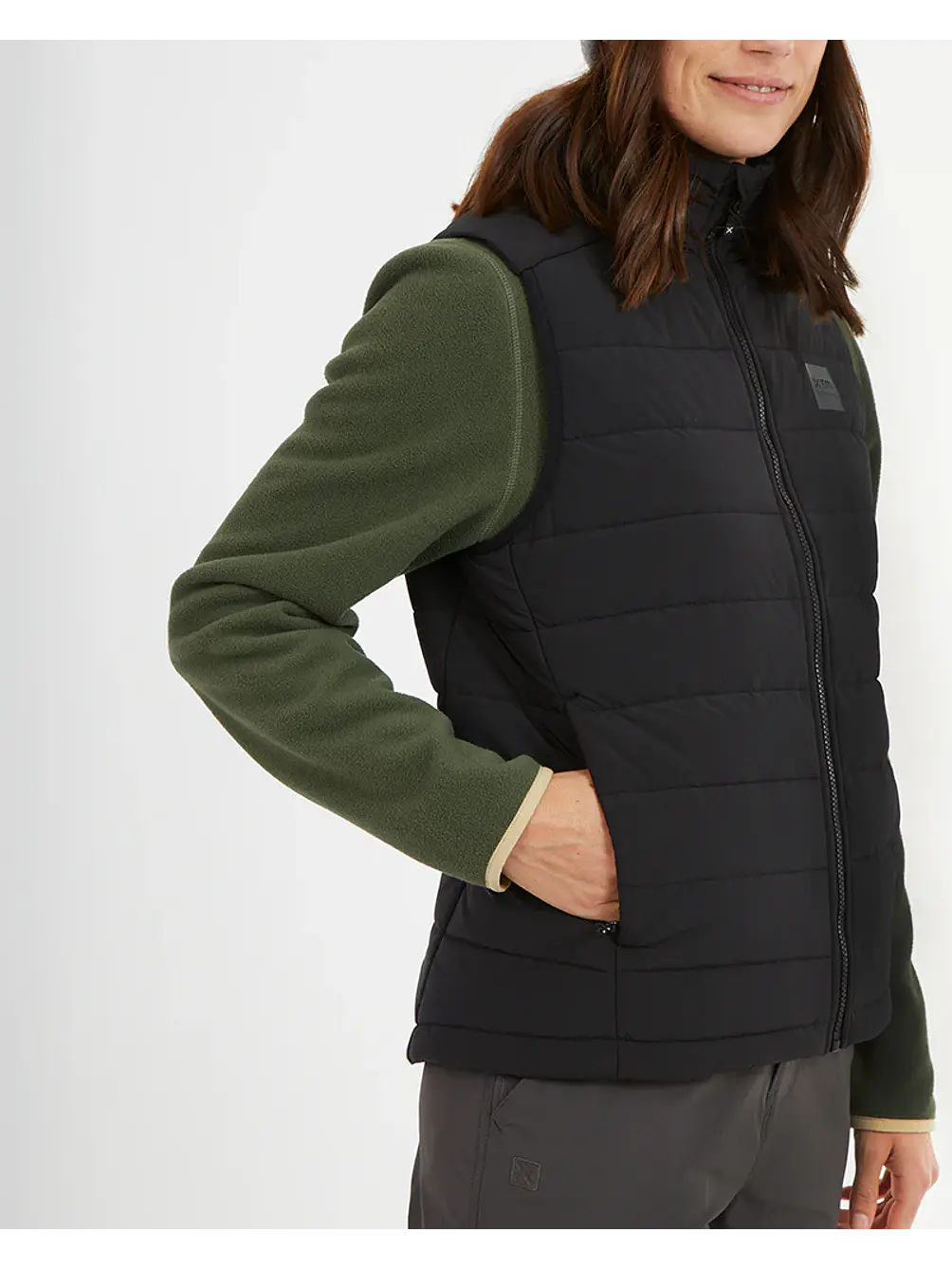 Chaleco Mujer WOOLXLOFT Insulated Puffer Vest Black XTM 6