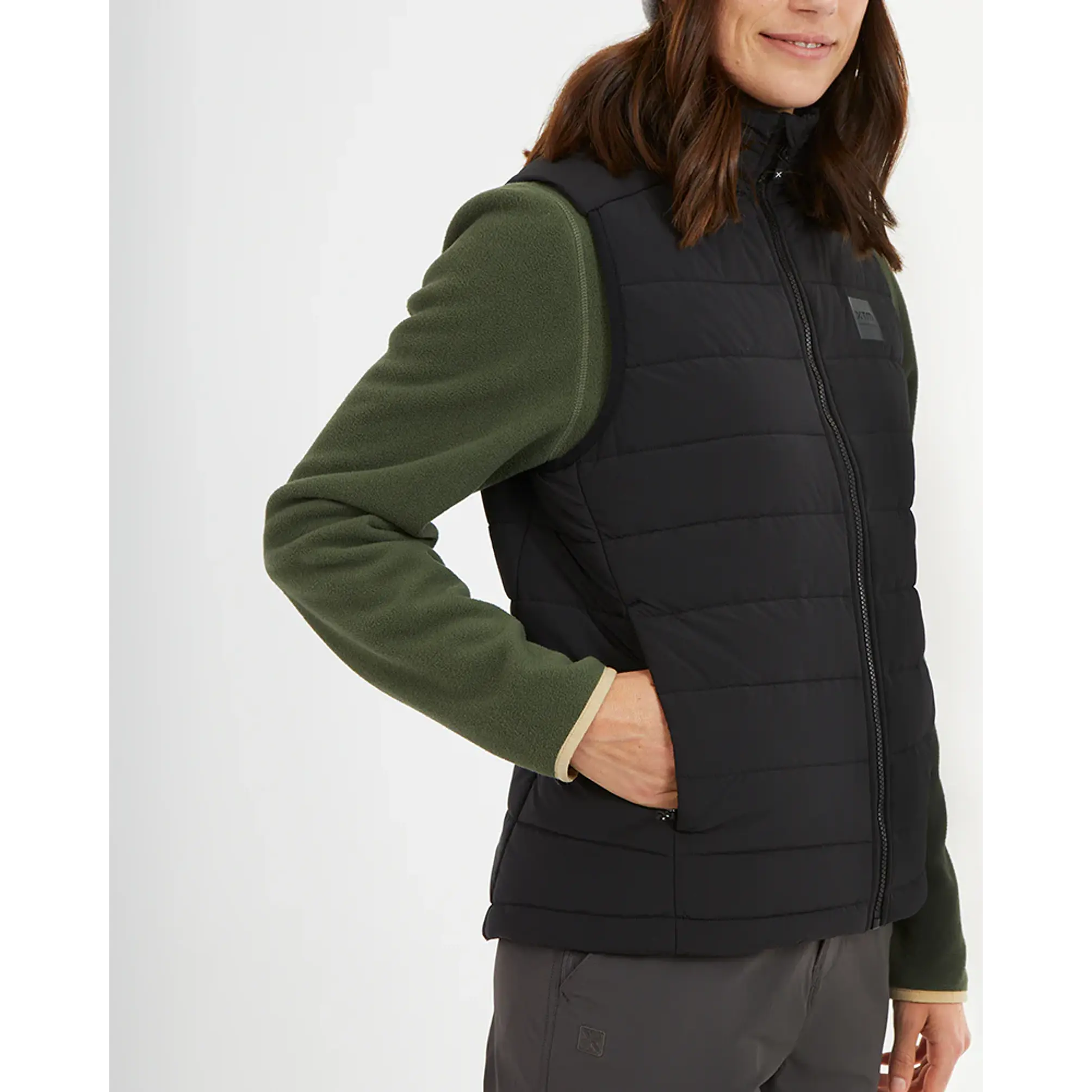 Chaleco Mujer WOOLXLOFT Insulated Puffer Vest Black XTM 6