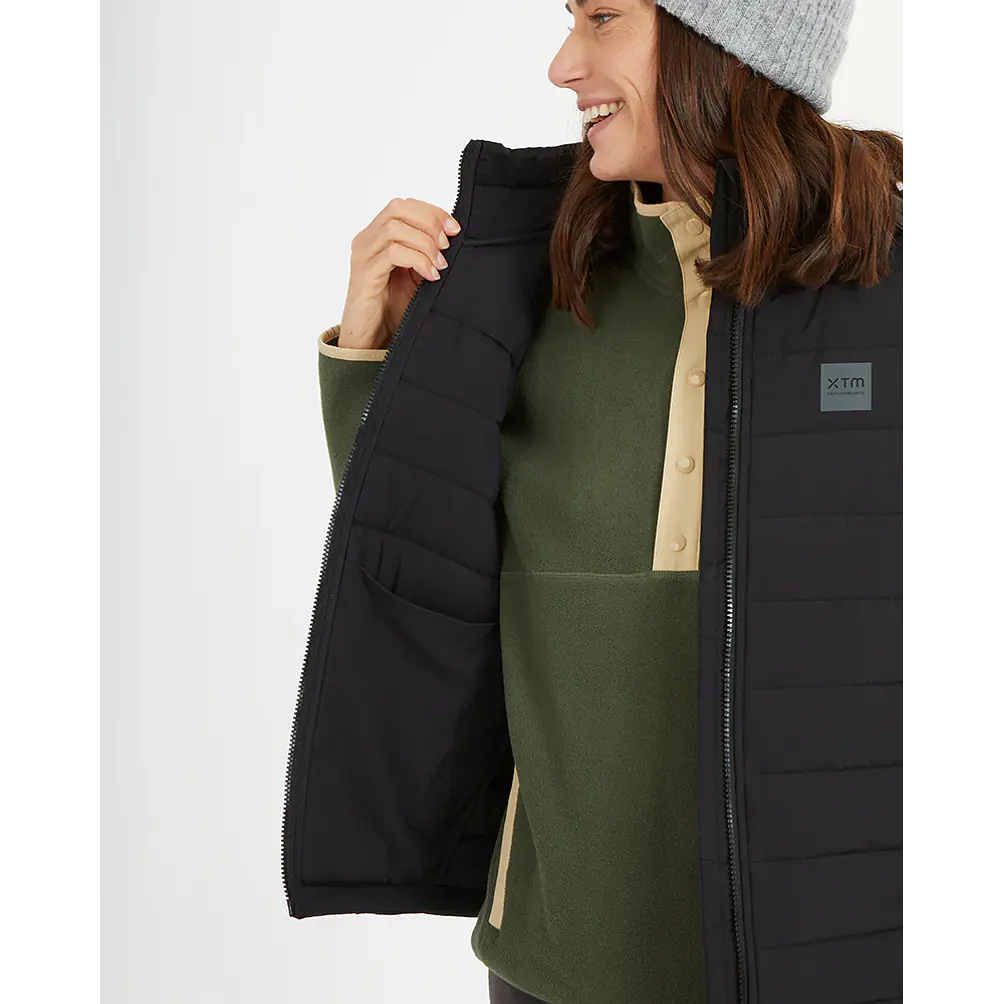 Chaleco Mujer WOOLXLOFT Insulated Puffer Vest Black XTM 8