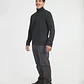 Polar Hombre Merino AEROGRID Fleece Pullover BLK XTM  - Miniatura 1