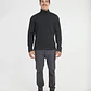 Polar Hombre Merino AEROGRID Fleece Pullover BLK XTM  - Miniatura 3