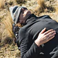 Polar Hombre Merino AEROGRID Fleece Pullover BLK XTM  - Miniatura 8