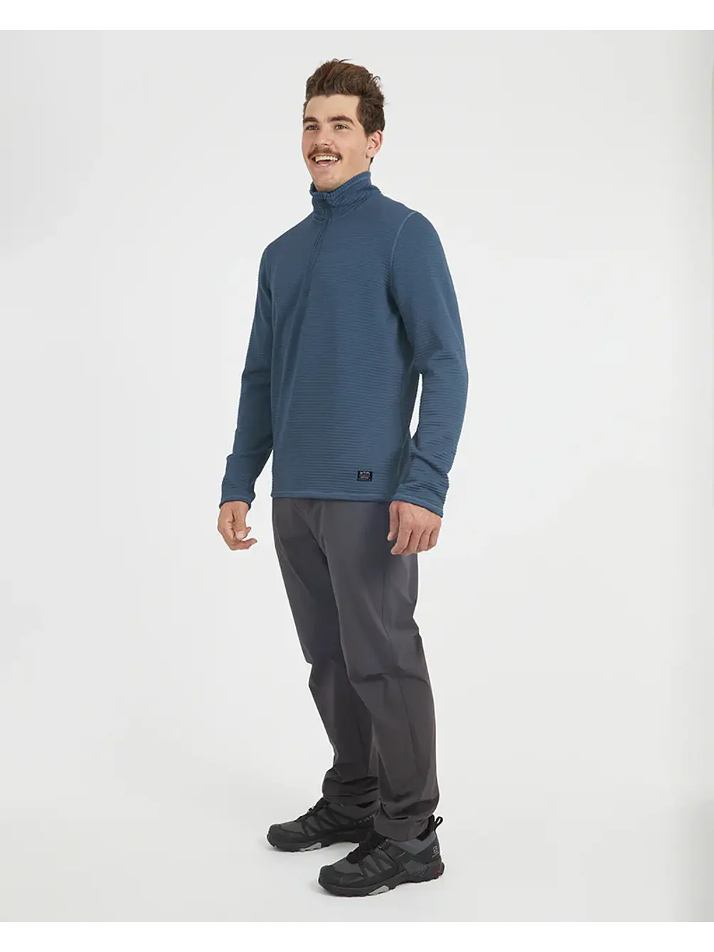 Polar Hombre Merino AEROGRID Fleece Pullover SLB XTM  1