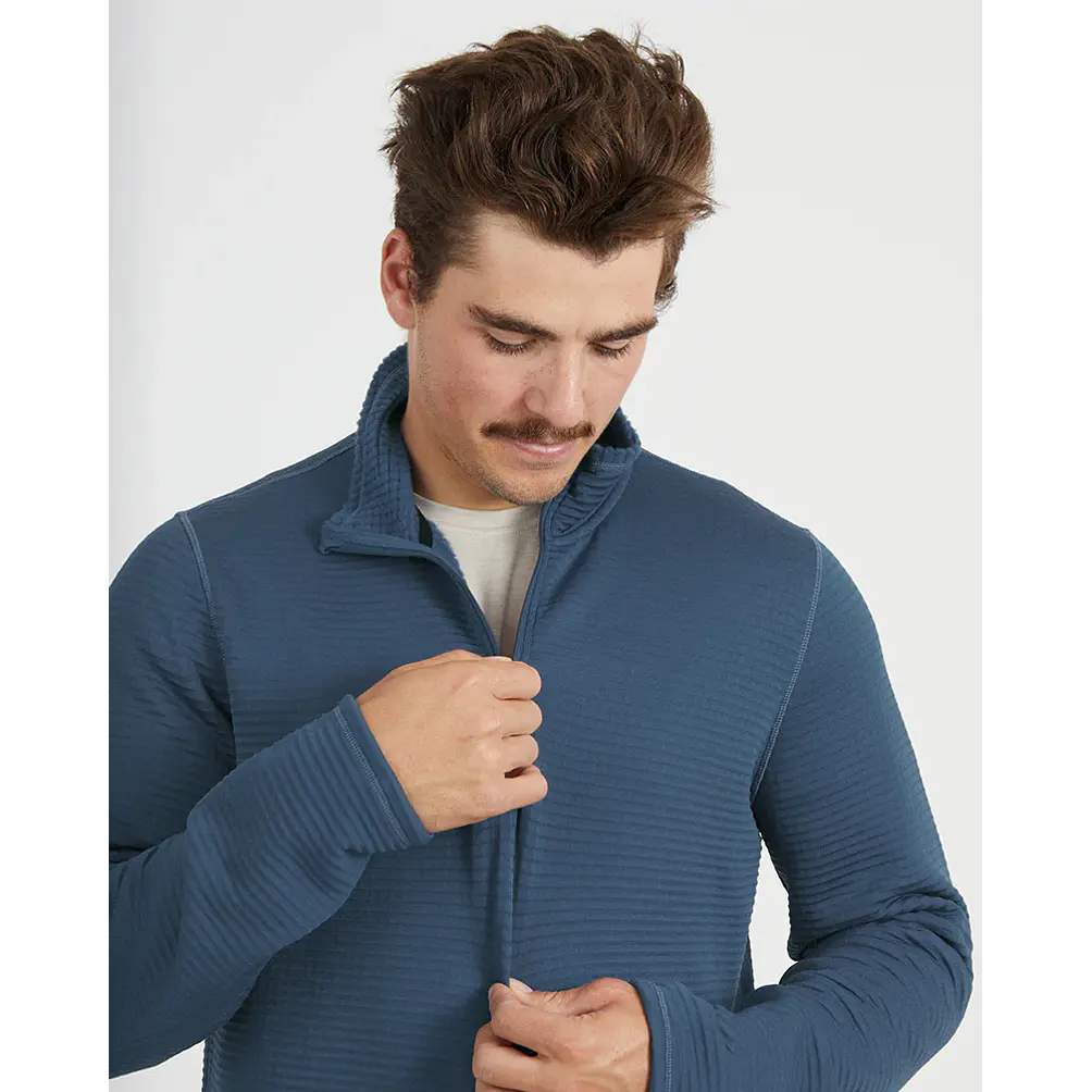 Polar Hombre Merino AEROGRID Fleece Pullover SLB XTM  6