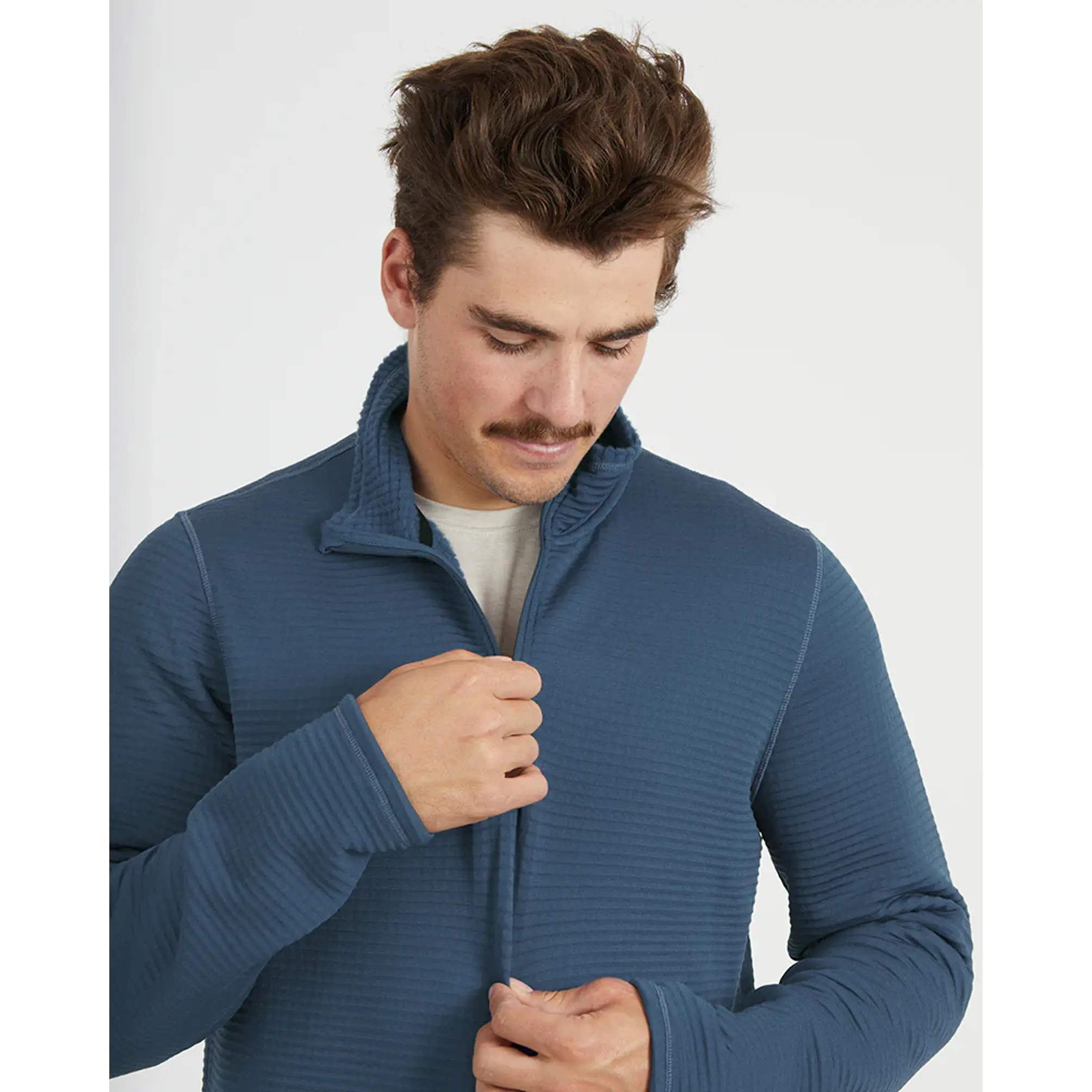 Polar Hombre Merino AEROGRID Fleece Pullover SLB XTM  6