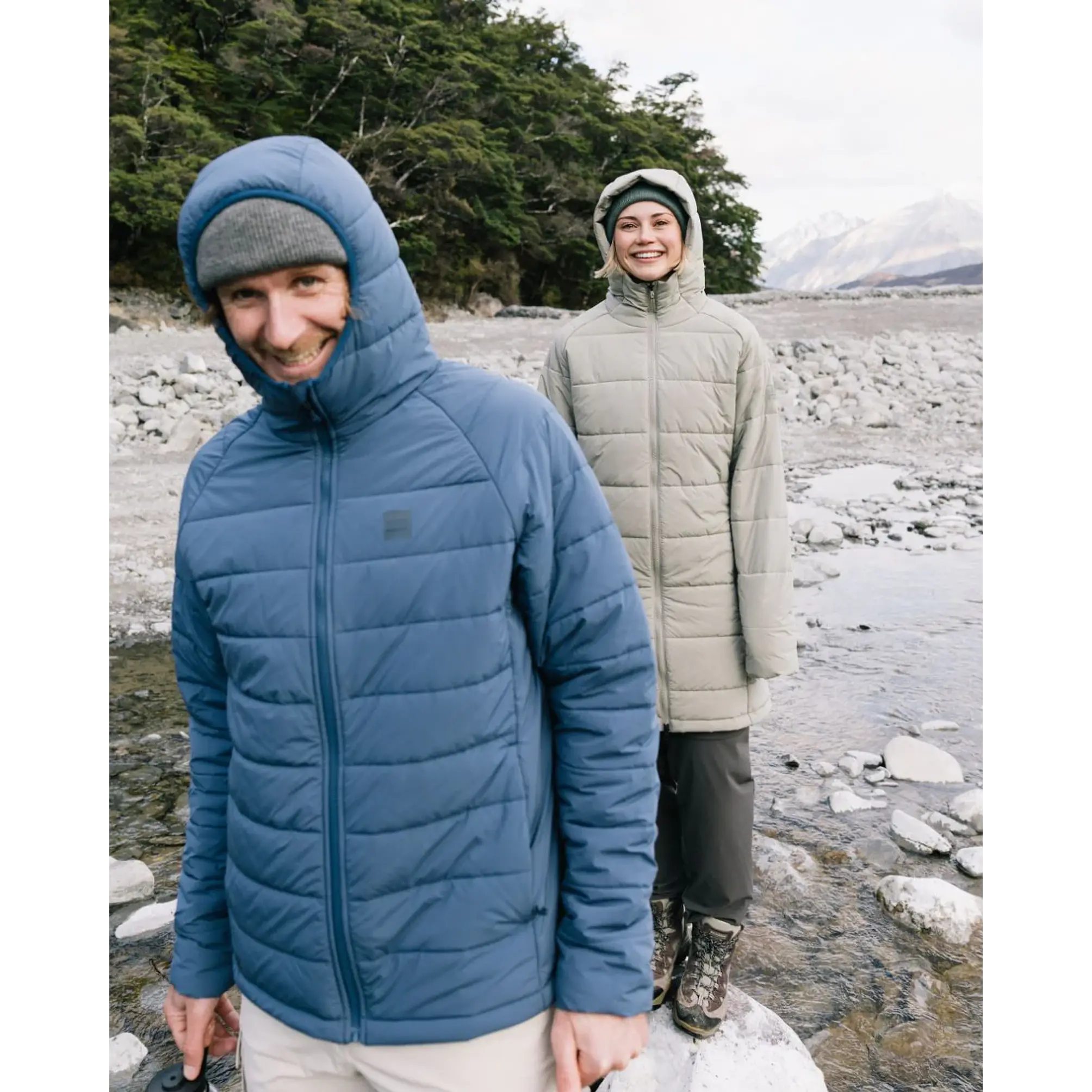 Chaqueta Hombre WOOLXLOFT Puffer Jacket Slate Blue XTM 6