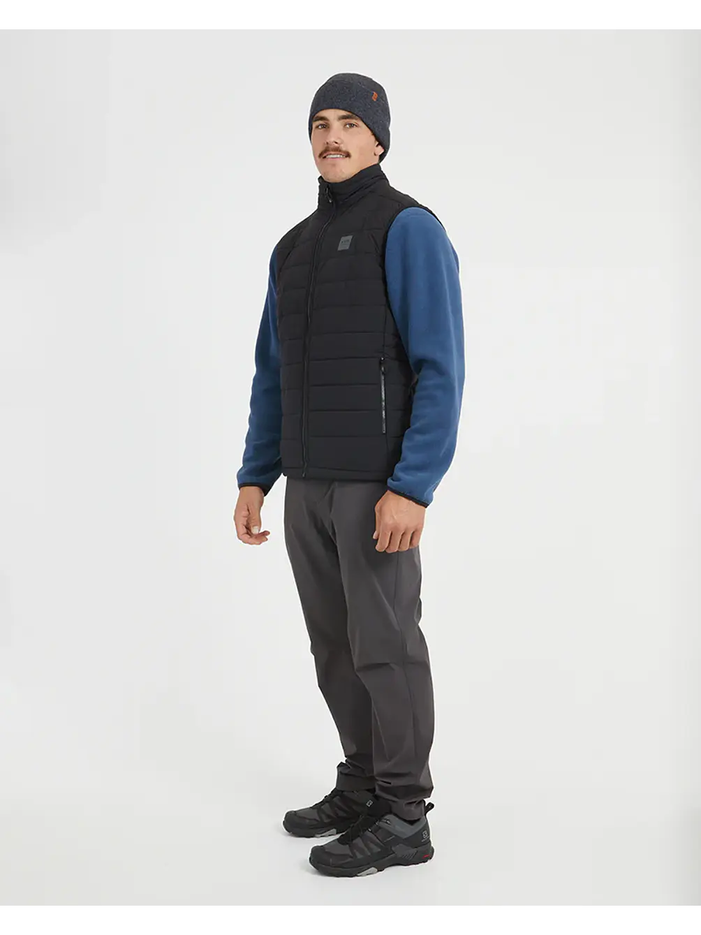 Chaleco Hombre WOOLXLOFT Puffer Vest Black XTM 5