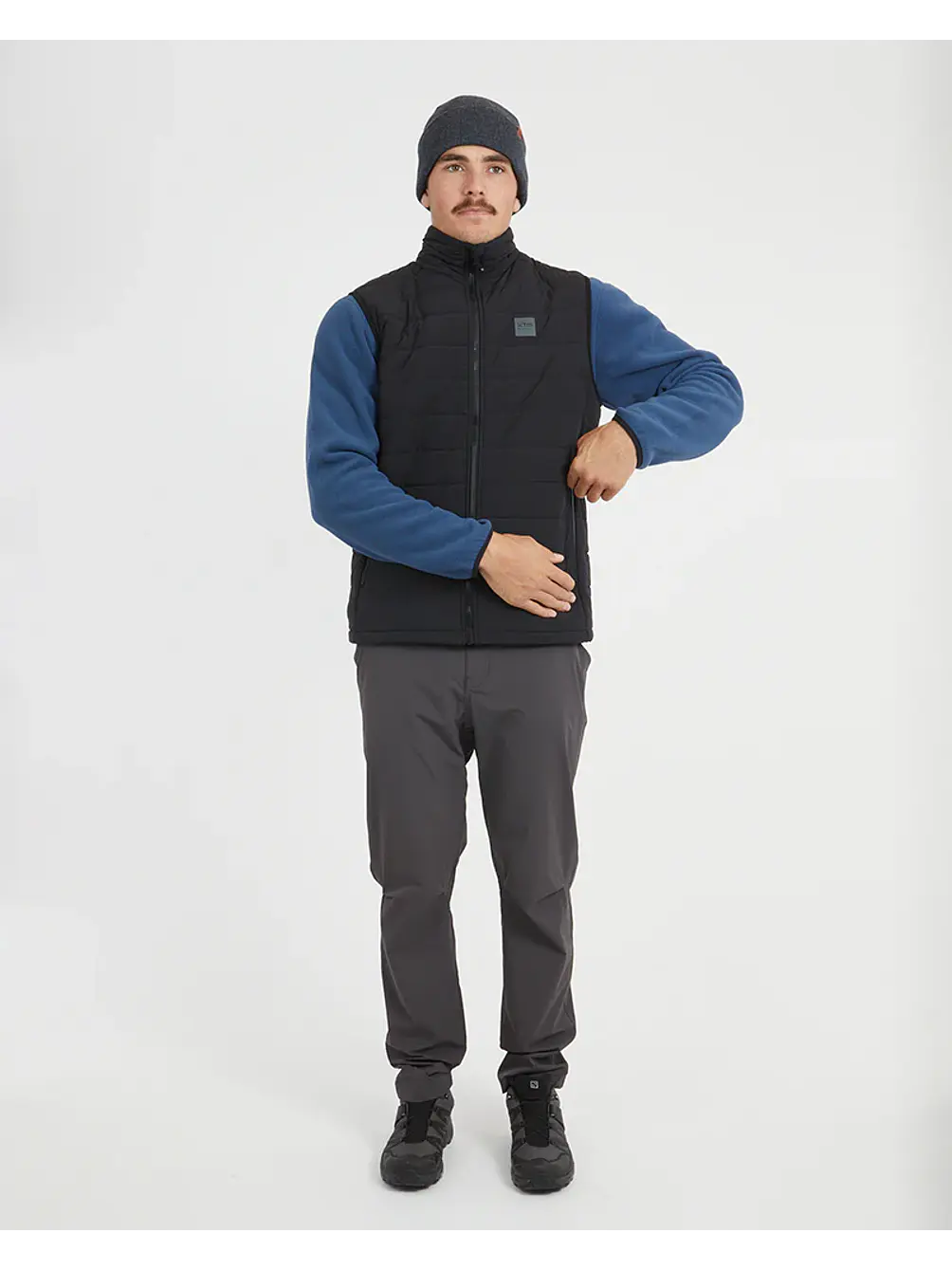 Chaleco Hombre WOOLXLOFT Puffer Vest Black XTM 6