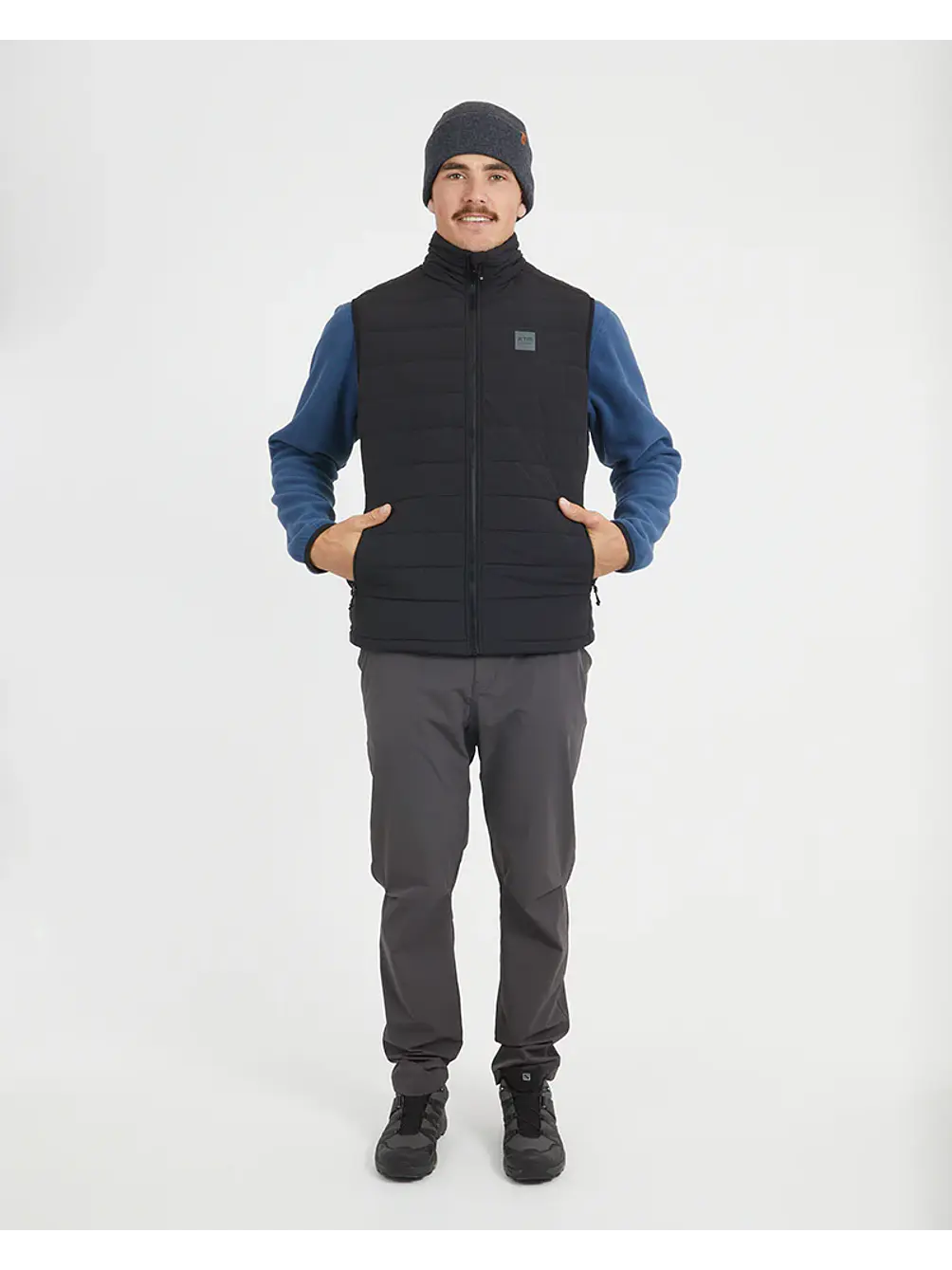 Chaleco Hombre WOOLXLOFT Puffer Vest Black XTM 8