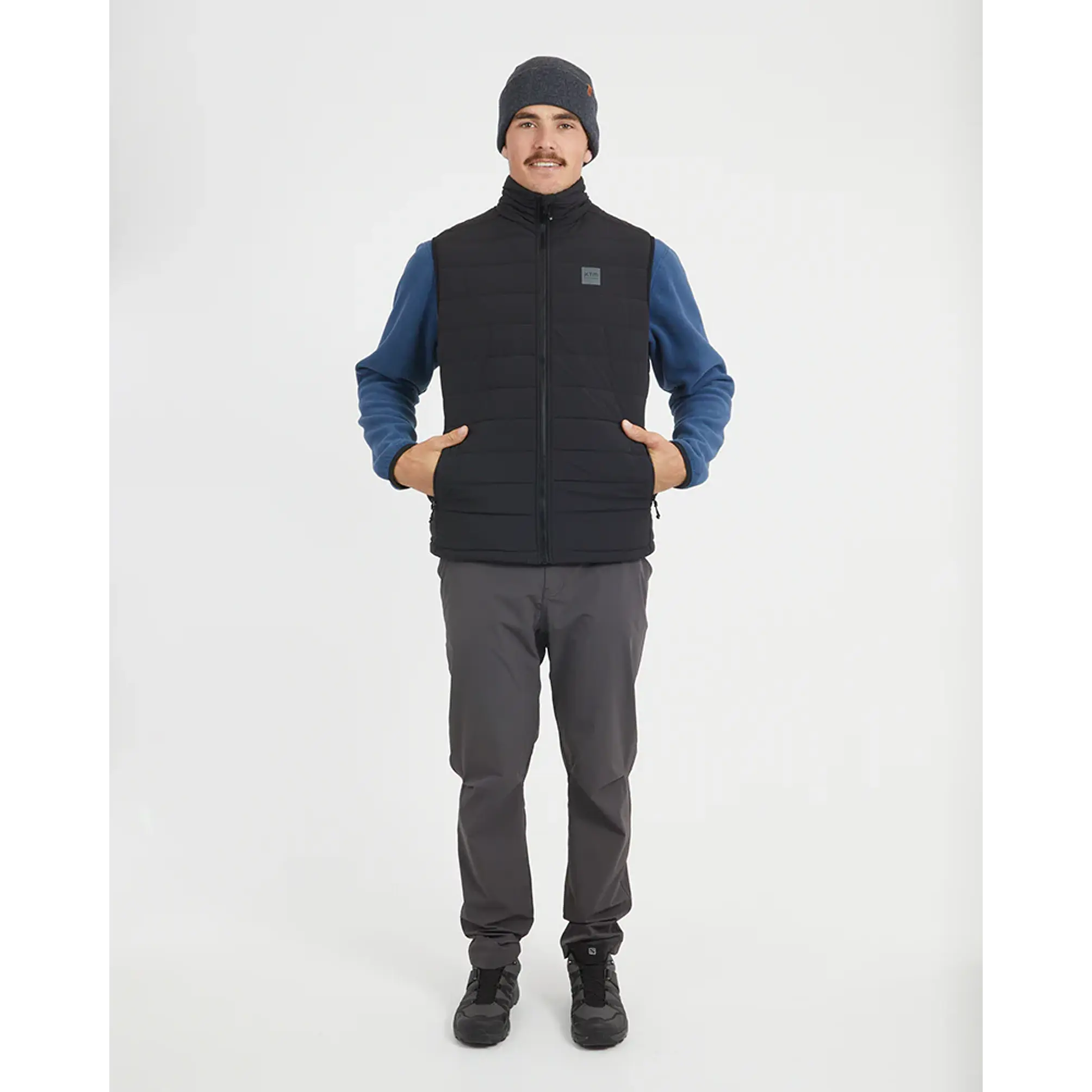 Chaleco Hombre WOOLXLOFT Puffer Vest Black XTM 8