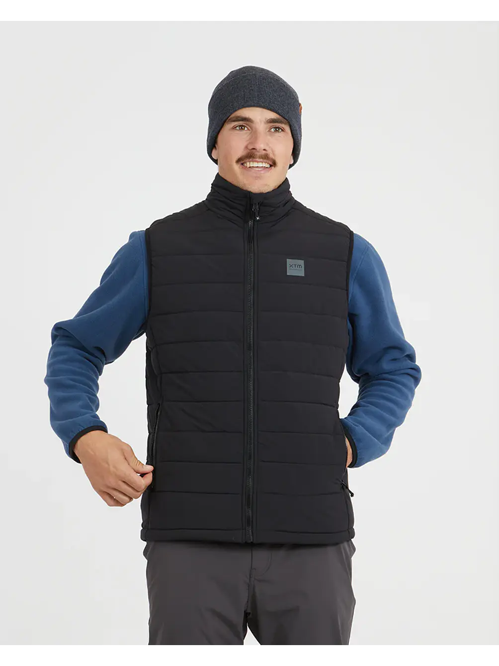 Chaleco Hombre WOOLXLOFT Puffer Vest Black XTM 1