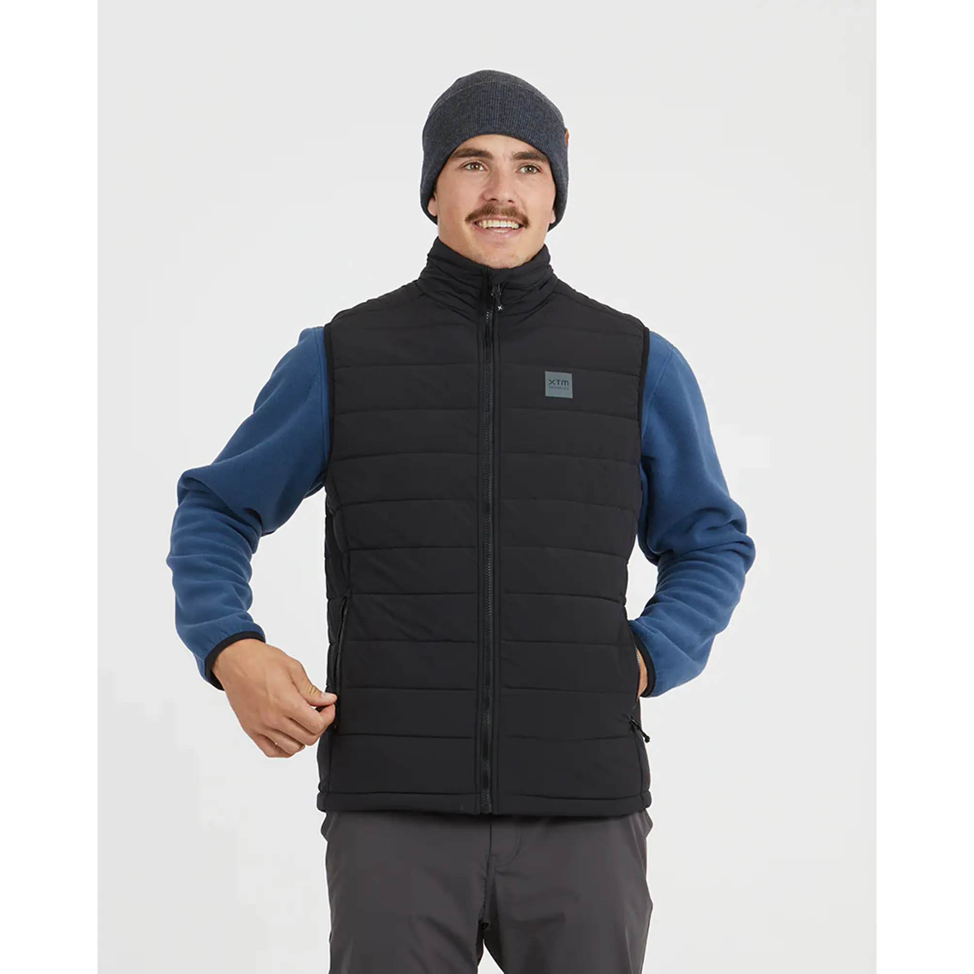 Chaleco Hombre WOOLXLOFT Puffer Vest Black XTM 1