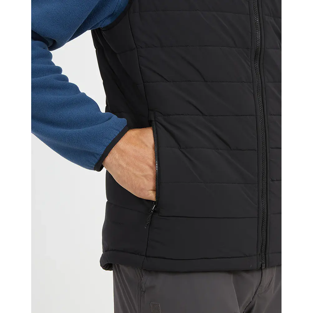 Chaleco Hombre WOOLXLOFT Puffer Vest Black XTM 12