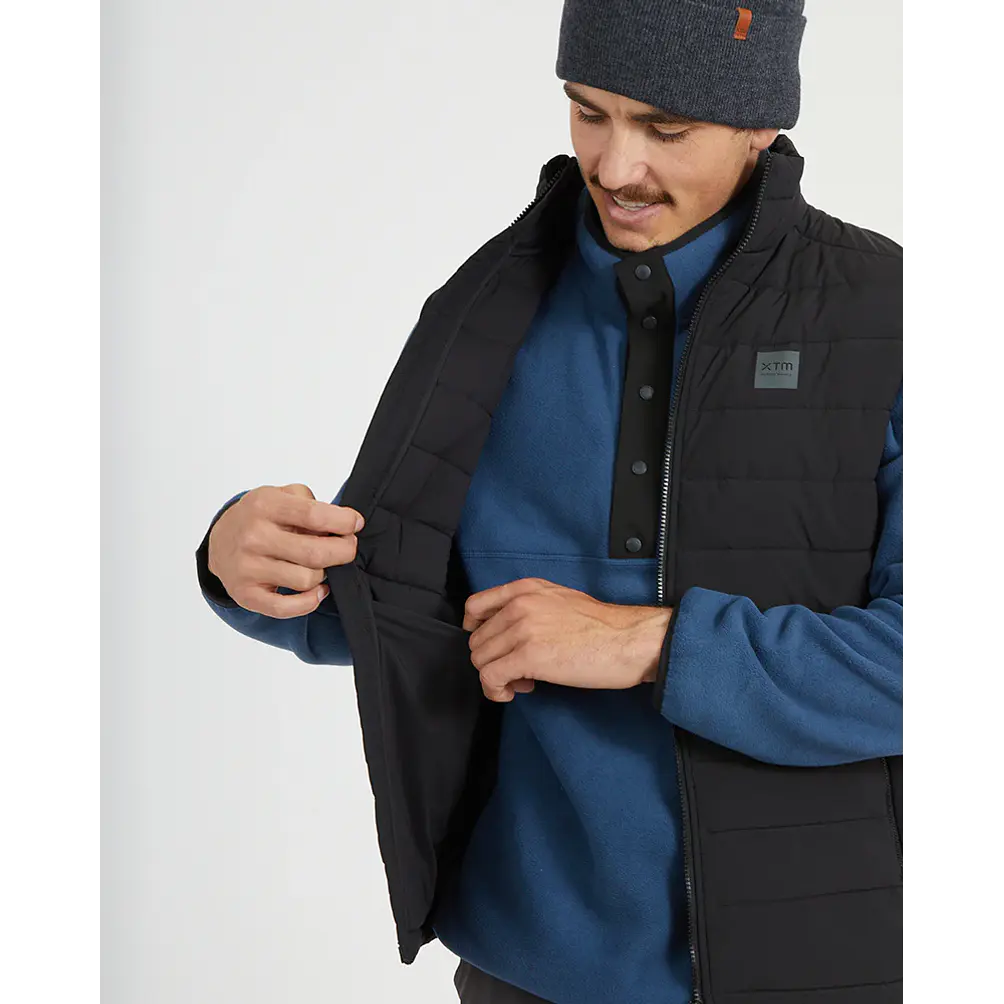Chaleco Hombre WOOLXLOFT Puffer Vest Black XTM 13