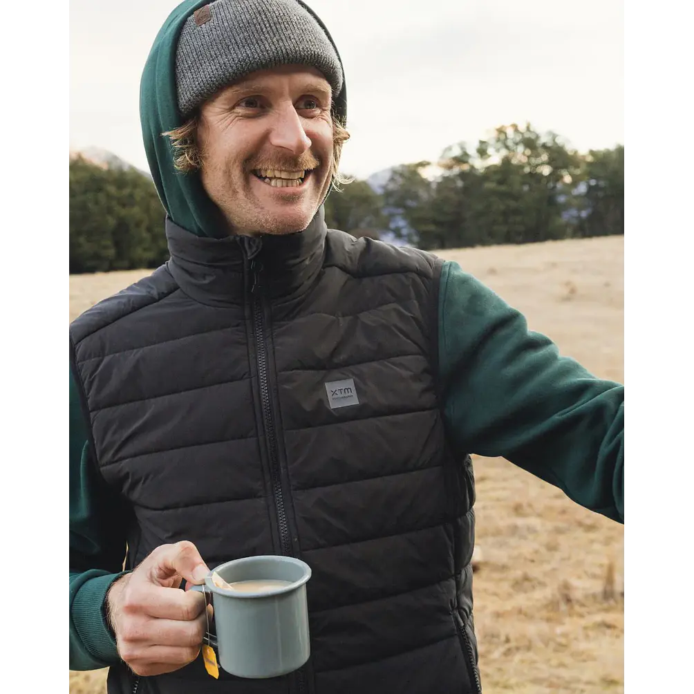 Chaleco Hombre WOOLXLOFT Puffer Vest Black XTM 15