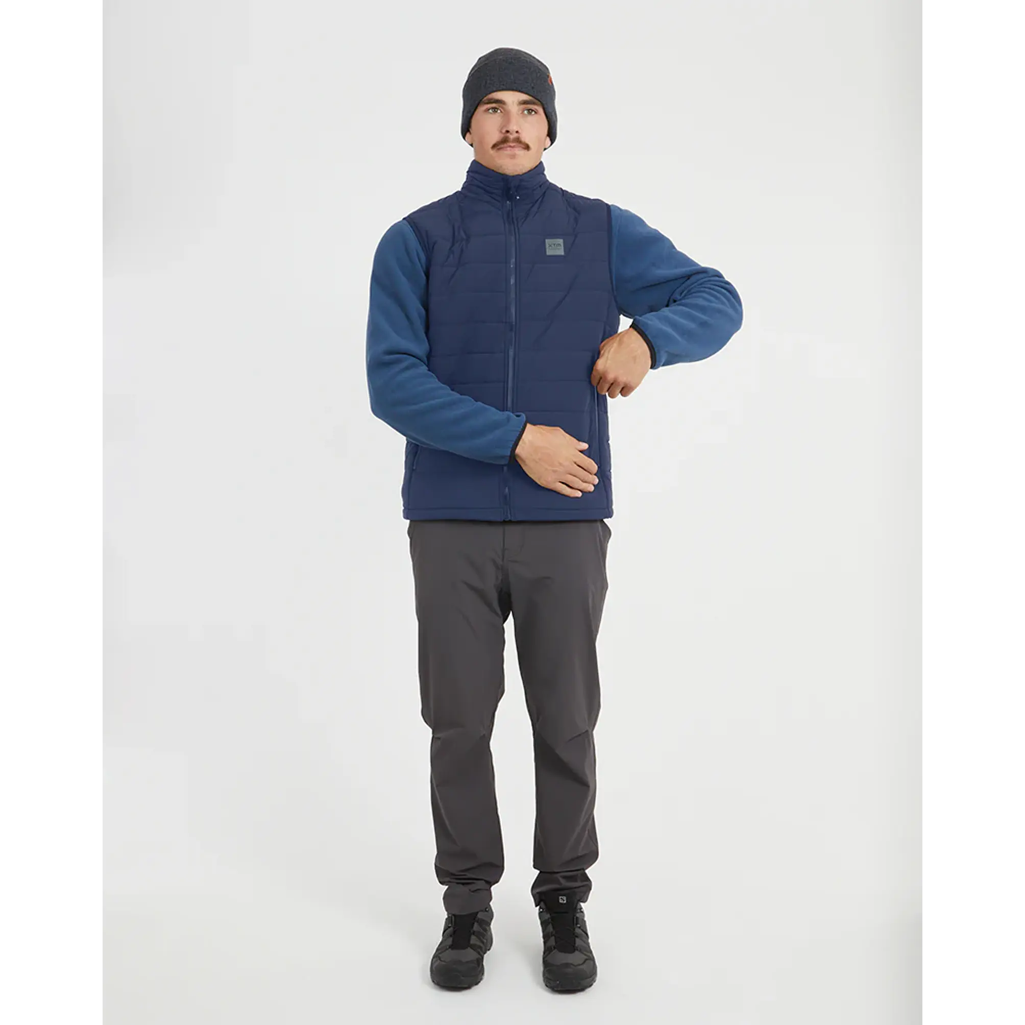 Chaleco Hombre WOOLXLOFT Puffer Vest Slate Blue XTM 4