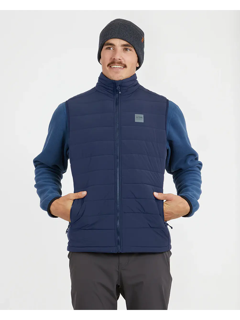 Chaleco Hombre WOOLXLOFT Puffer Vest Slate Blue XTM 1