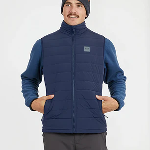 Chaleco Hombre WOOLXLOFT Puffer Vest Slate Blue XTM