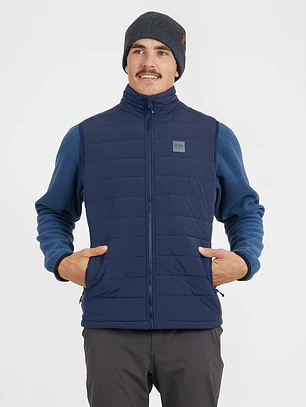Chaleco Hombre WOOLXLOFT Puffer Vest Slate Blue XTM