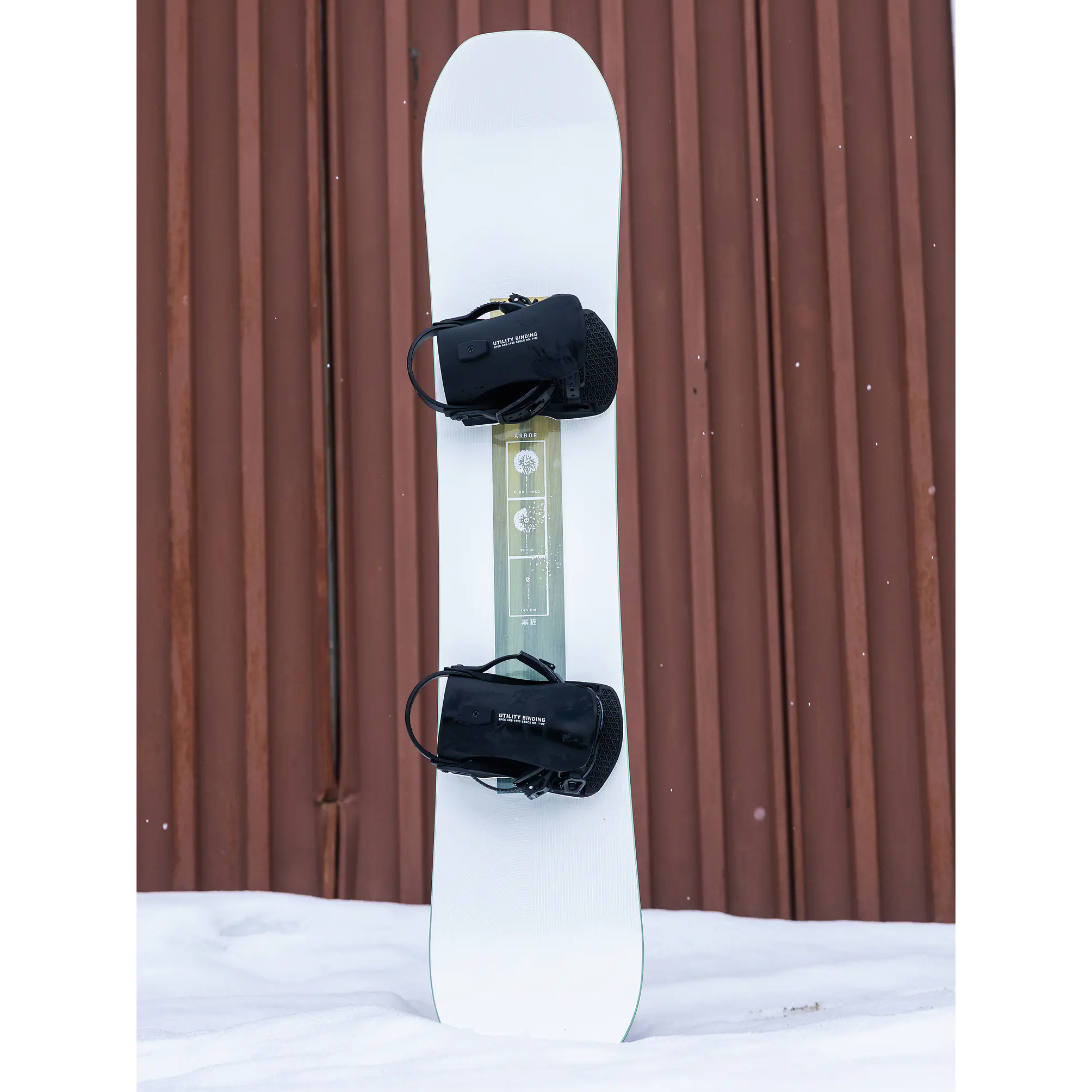 Tabla Snowboard Arbor Kuro Neko Decon 152 8