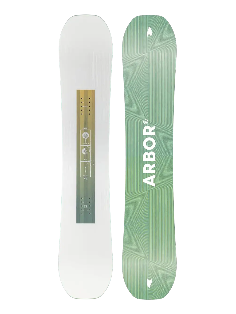 Tabla Snowboard Arbor Kuro Neko Decon 141 8