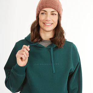 Polerón Unisex Hyams Organic Cotton DWR Hoodie XTM Pine