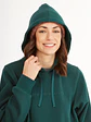 Polerón Unisex Hyams Organic Cotton DWR Hoodie XTM Pine - Miniatura 3