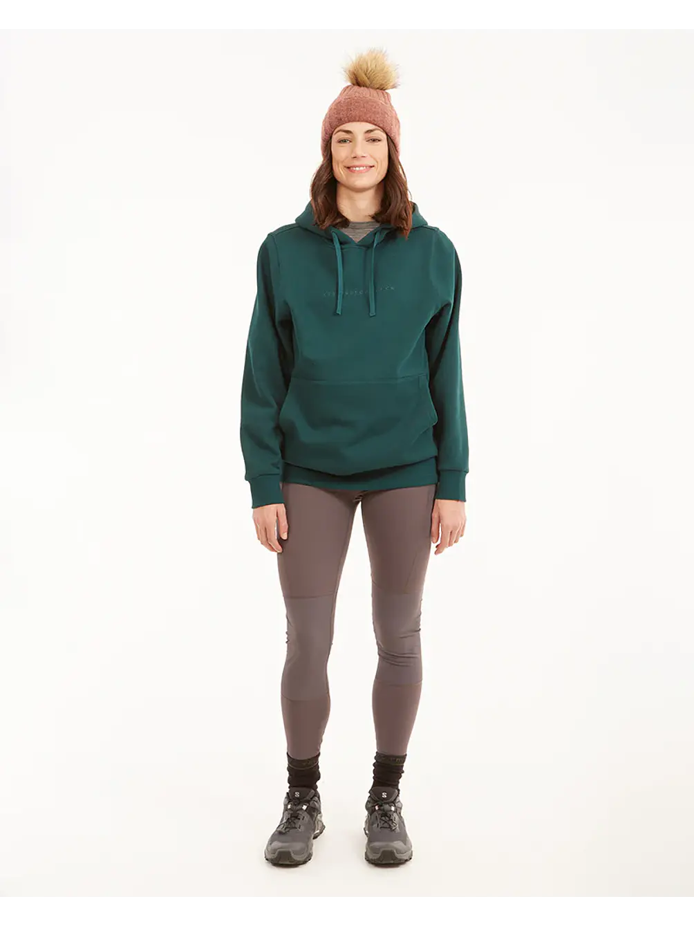 Polerón Unisex Hyams Organic Cotton DWR Hoodie XTM Pine 4
