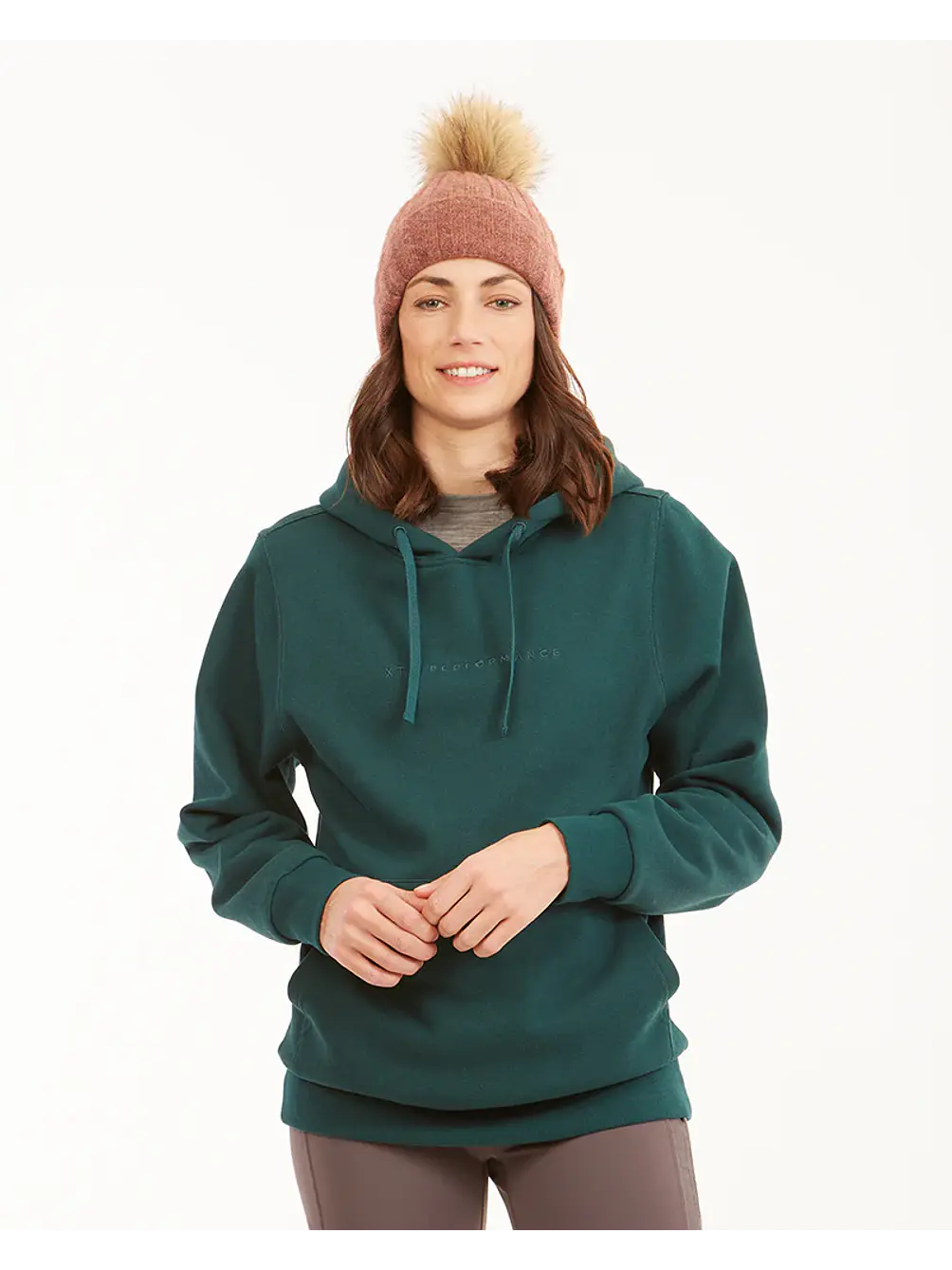 Polerón Unisex Hyams Organic Cotton DWR Hoodie XTM Pine 7