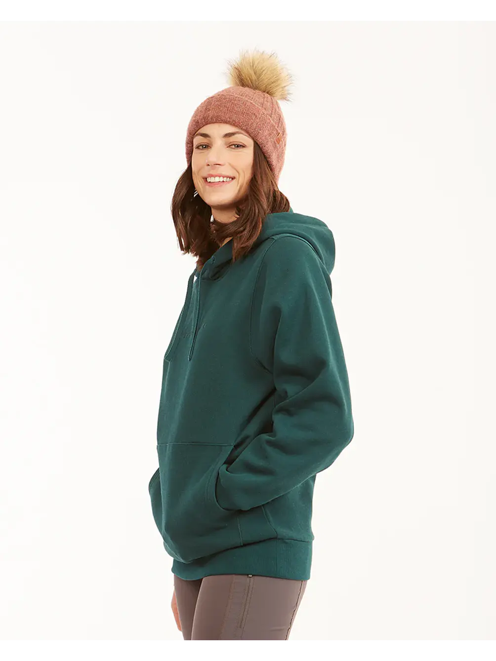 Polerón Unisex Hyams Organic Cotton DWR Hoodie XTM Pine 8