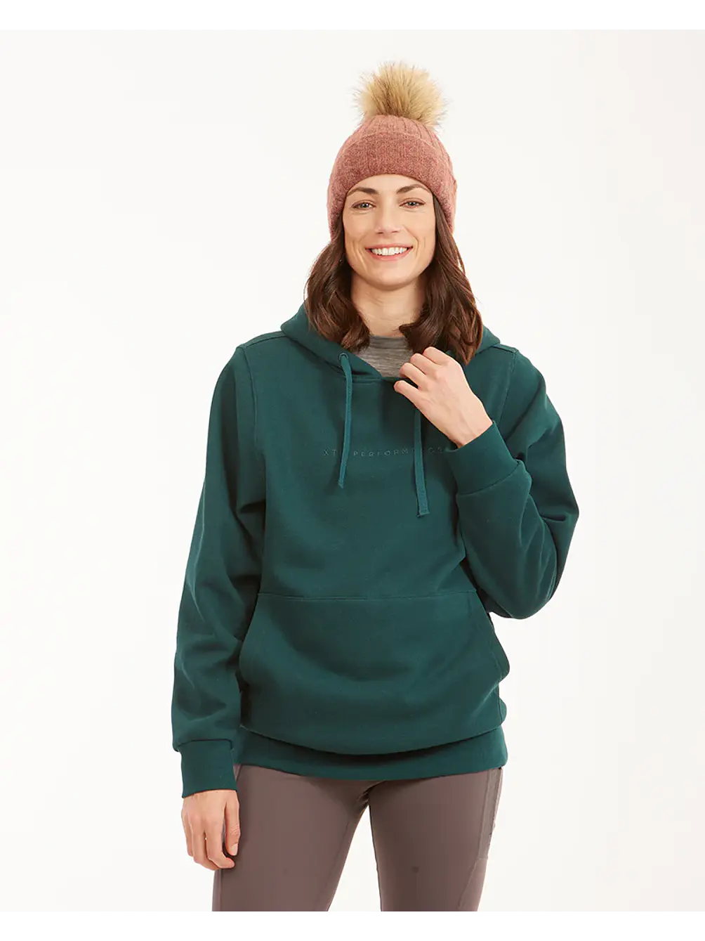 Polerón Unisex Hyams Organic Cotton DWR Hoodie XTM Pine 9