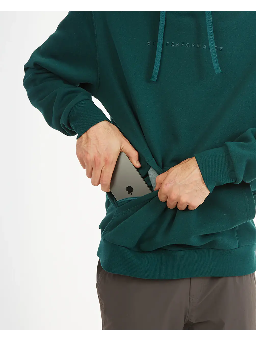 Polerón Unisex Hyams Organic Cotton DWR Hoodie XTM Pine 12