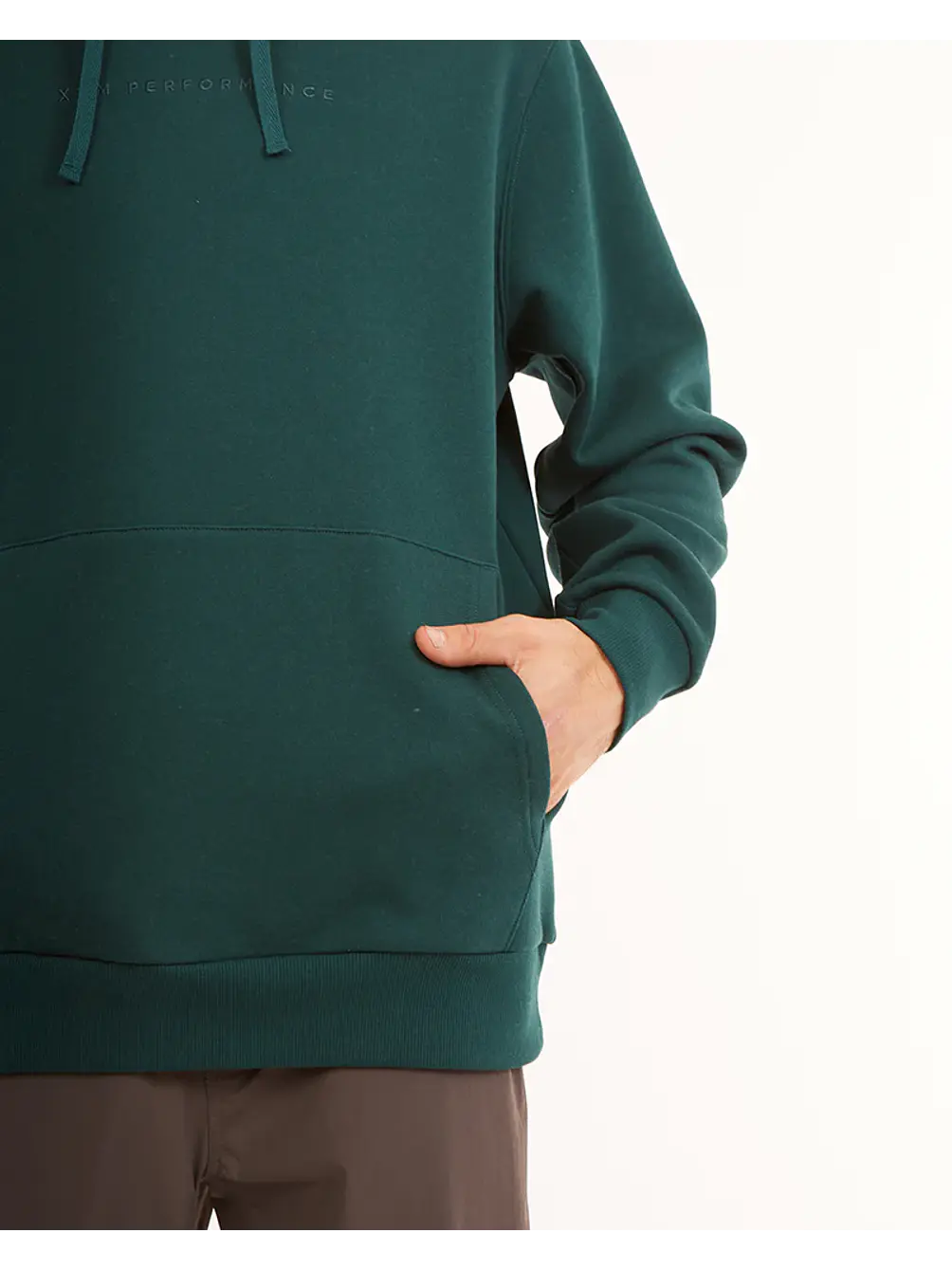 Polerón Unisex Hyams Organic Cotton DWR Hoodie XTM Pine 13