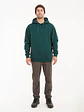 Polerón Unisex Hyams Organic Cotton DWR Hoodie XTM Pine - Miniatura 14