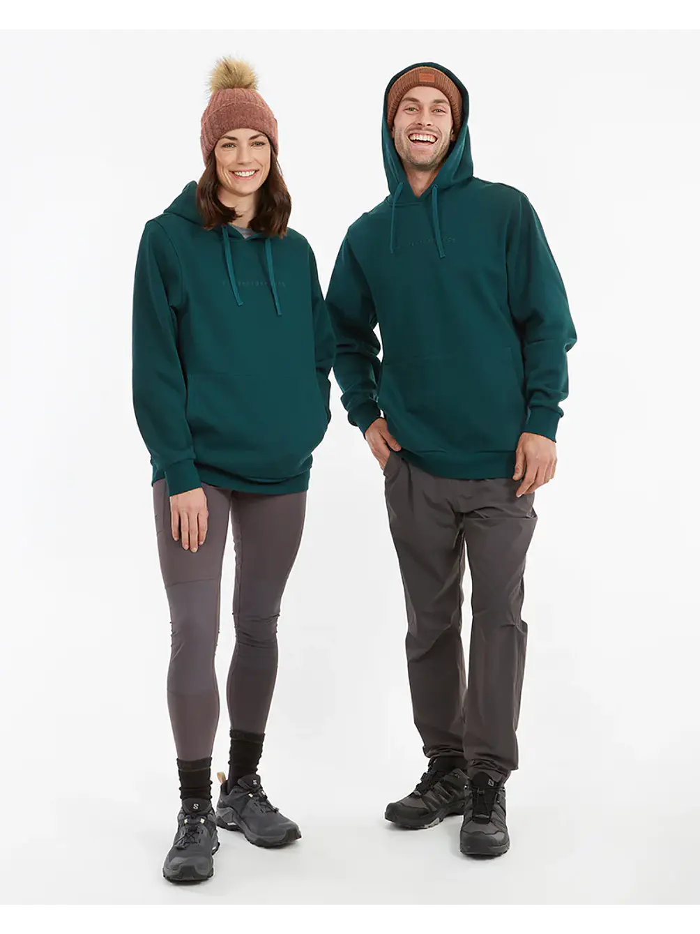 Polerón Unisex Hyams Organic Cotton DWR Hoodie XTM Pine 21